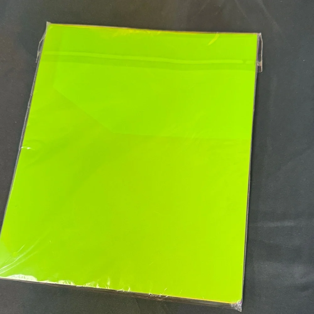 JAM Paper POP Folders Set 9 1/2 x 11 1/2 in 2 pockets card slits 6 pack plastic